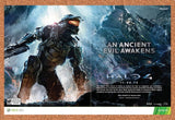2012 Halo 4 Xbox 360 Original Advertisement / Retro Wall Art v8