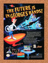 Jetsons Invasion Of The Planet Pirates SNES Original 1996 Ad Authentic Promo