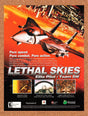 2002 Lethal Skies Elite Pilot Team SW PS2 Original Advertisement / Promo v1