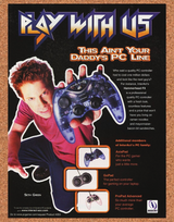 Hammerhead FX Game Pad Original 2002 Ad Authentic Seth Green Video Game Promo