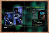 1999 Soldier Of Fortune Razor Boomslang Original Ad / Retro Wall Art v4