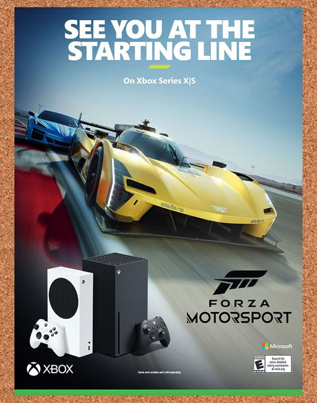 Forza Motorsport Xbox Series X Original 2023 Ad - Video Game Promo