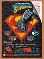 1995 The Death And Return Of Superman Genesis Original Ad / Retro Wall Art v3
