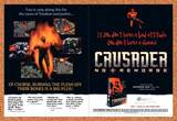 1996 Crusader No Remorse PC Original Advertisement / Retro Promo v1