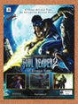 2002 Legacy Of Kain Soul Reaver 2 PS2 Original Advertisement / Retro Promo v2