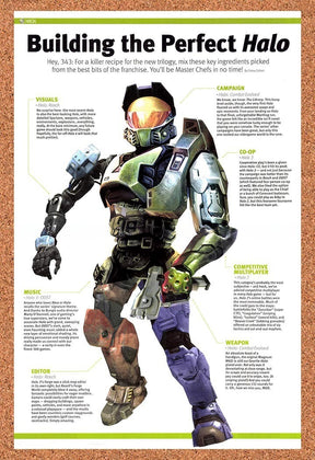 2011 Halo Building The Perfect Halo Original Advertisement / Retro Wall Art v1