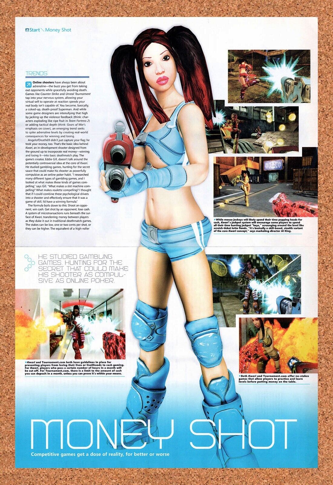 Kwari PC Original 2007 Vintage Ad - Video Game Review Promo