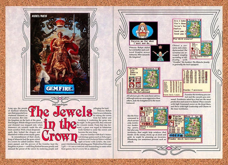 1992 Gemfire NES Original Advertisement / Retro Promo v1