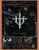 Terra Victus PC Original 2000 Print Ad Authentic Ripcord Video Game Art Promo