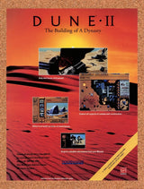 1992 Dune II PC Original Advertisement / Retro Wall Art v1