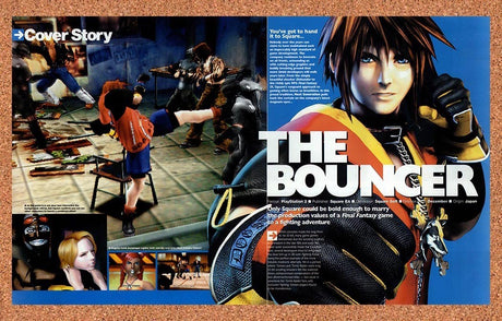 2000 The Bouncer PS2 Original Advertisement / Retro Promo v3