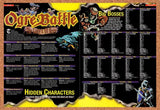 1995 Ogre Battle Hidden Characters Original Advertisement / Retro Wall Art v1