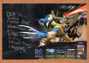 1993 X-Men 1 Genesis Original Advertisement / Retro Promo v2