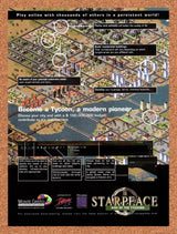 2000 StarPeace Episode 1 Rise Of The Tycoons PC Original Ad / Promo v2