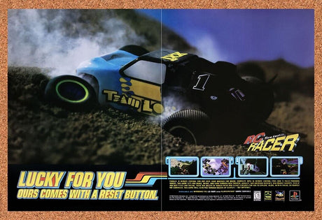 1998 RC Racer PC Original Advertisement / Retro Wall Art v1