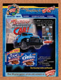 2002 Nabisco World Cookie Barz Armored Car 3D Game Original Ad / Promo v1