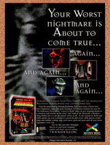 1997 Choose Your Own Nightmare PC Original Advertisement / Retro Promo v1