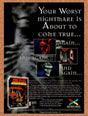 1997 Choose Your Own Nightmare PC Original Advertisement / Retro Promo v1