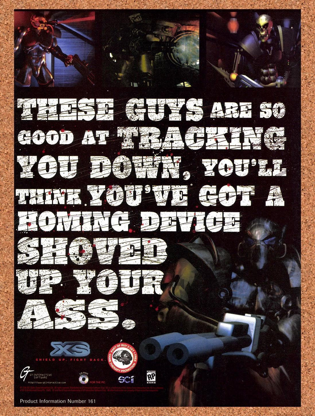 1996 XS PC Original Advertisement / Retro Promo v2