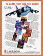 1988 Avalon Hill Game Company IBM Strategy Games Original Ad / Retro Wall Art v1
