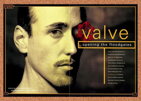 1999 Valve Half-Life Debut Original Advertisement / Retro Promo vr1