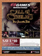 2005 Call Of Cthulhu Dark Corners Of The Earth EB Games Original Ad / Promo v3