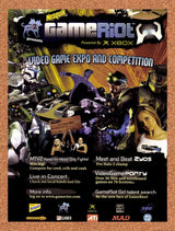 2005 MTV 2 GameRiot Expo Powered by Xbox Original Advertisement / Retro Promo v1