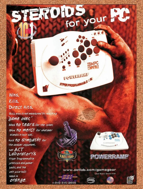 1996 Act Labs 10 In 1 Hyper Programmable Original Advertisement / Retro Promo v5