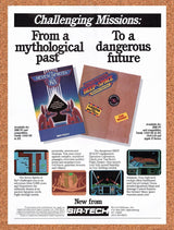 1987 Sir-Tech Seven Spirits Of RA IBM Games Original Ad / Retro Wall Art v2