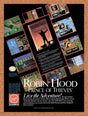 1991 Robin Hood Prince Of Thieves NES Original Advertisement / Retro Wall Art v2