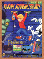 1995 The Pagemaster Genesis Original Advertisement / Retro Wall Art v1