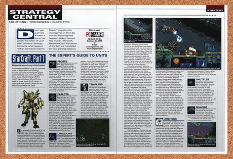 1998 StarCraft PC Original Advertisement / Retro Promo vr5