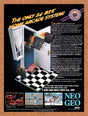 1992 Neo Geo Console Original Advertisement / Retro Wall Art v1