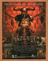 MageSlayer PC Original 1999 Print Ad Authentic Windows 95 Video Game Art Promo