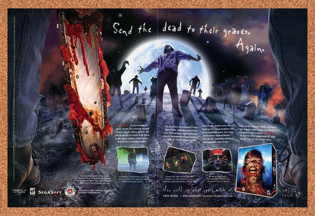 Flesh Feast PC Original 1997 Print Ad Authentic Horror Video Game Promo