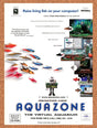 1997 Aquazone Desktop Life Virtual Aquarium Original Advertisement / Promo v1