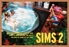 2003 Sims 2 PC Original Advertisement / Retro Promo vr3