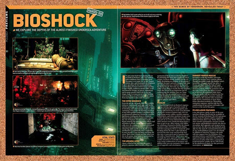 2007 Bioshock PC Review Original Advertisement / Retro Wall Art v6