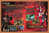 Abomination PC Original 1999 Ad Print Authentic Eidos Horror Video Game Promo v1