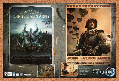 Rise Of Nations Rise Of Legends PC Original 2006 Vintage Ad - Video Game Promo
