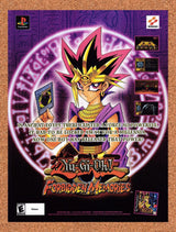2002 Yu-Gi-Oh Forbidden Memories PS1 Original Advertisement / Retro Promo v1