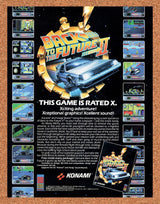Back to The Future II PC Original 1991 Vintage Ad - Video Game Promo