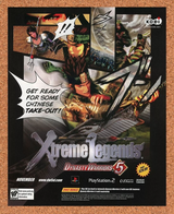 Xtreme Legends Dynasty Warriors 5 PS2 Original 2006 Ad Authentic Game Promo