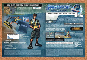 Wave Race Blue Storm GameCube Original 2003 Vintage Ad - Sweepstakes Promo