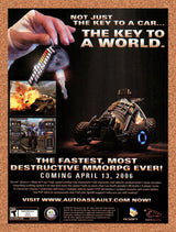 2006 Auto Assault PC Original Advertisement / Retro Promo v1