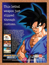 1997 Dragonball GT Final Bout PS1 Original Advertisement / Retro Wall Art v1