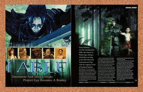 Fable Xbox Original 2006 Ad Authentic Lionhead Action RPG Video Game Promo