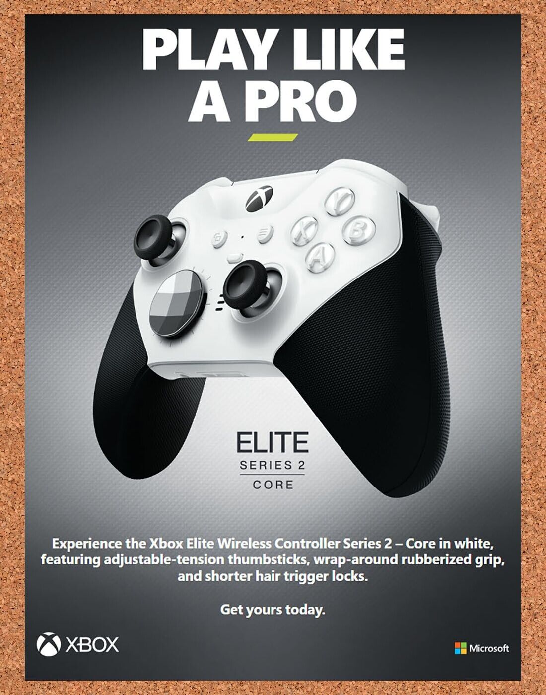 Microsoft Xbox Elite Series 2 Controller Original 2022 Ad - Video Game Promo