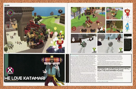 We Love Katamari PS2 Original 2007 Ad Authentic Namco Puzzle Video Game Promo
