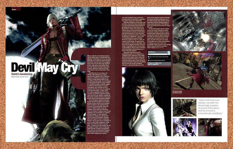 2005 Devil May Cry 3 PS2 Original Advertisement / Retro Promo v4